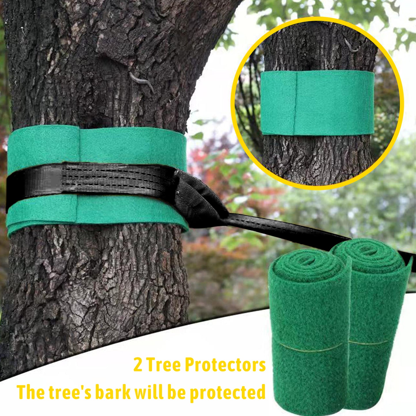 50ft Ninja Warrior Obstacle Course for Kids, Slackline with 2 Gym Rings, 2 Monkey Bars, 3 Rope Knots, 9 Carabiners, 2 Storage Bags, Portable Outdoor Course Training Equipment Set for Backyard