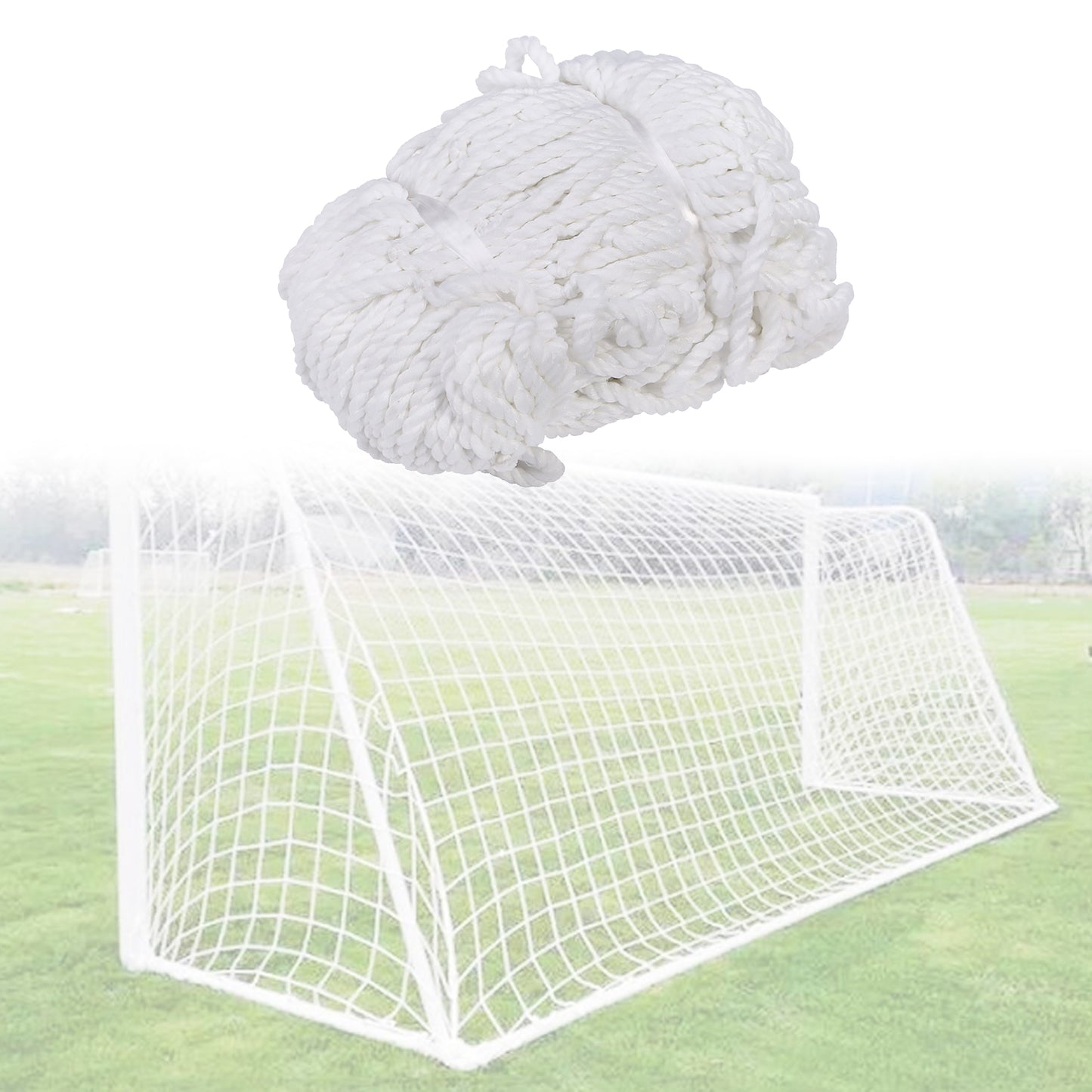 Soccer Post Net,6X4FT Football Soccer Net Sports Replacement Soccer Goal Post Net for Sports Match Training,Soccer Equipment, Goal Net