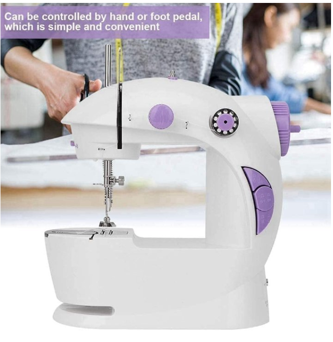 Mini Sewing Machine For Beginner, Dual Speed Portable Sewing Machine With Extension Table, Stitch, Sewing Kit For Household