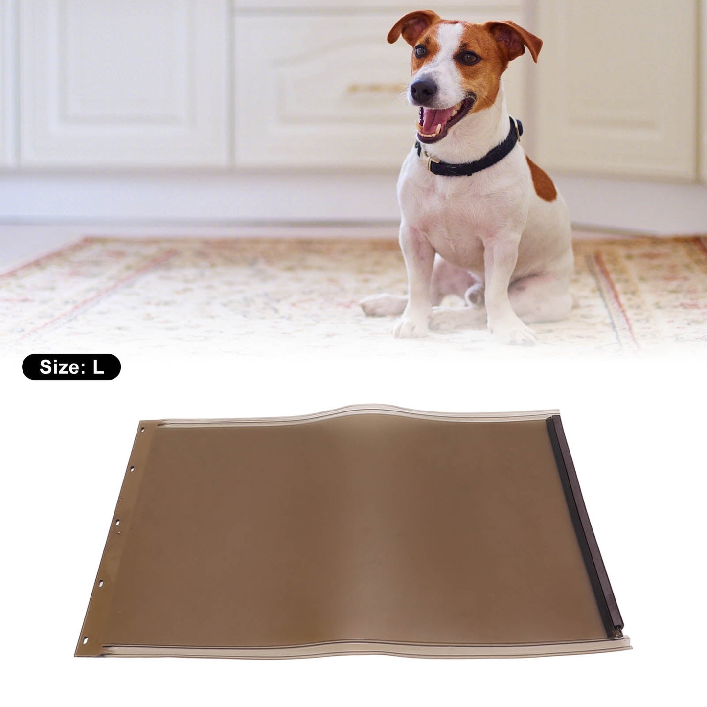 Flap Dog Door 10x16 Inch Replacement Flap Doggie Door Flap for Large Dog and Pets, Doggy Door for Door, Wall