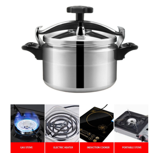 4.3 Quart Pressure Cooker Stove Fast Cooker Stovetop Pot for Gas or Electric Stoves