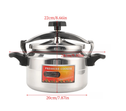 4.3 Quart Pressure Cooker Stove Fast Cooker Stovetop Pot for Gas or Electric Stoves