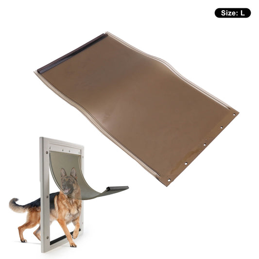 Flap Dog Door 10x16 Inch Replacement Flap Doggie Door Flap for Large Dog and Pets, Doggy Door for Door, Wall