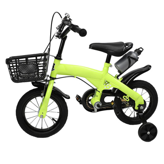 Kids Bike, 12inch Toddlers Bike Flexible Handlebar  For 3-10 Years Old Children