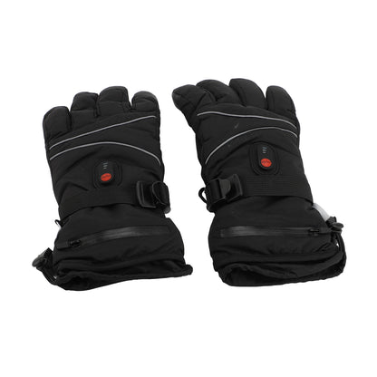 Heated Skiing Gloves Touchscreen Heated Gloves Unisex Rechargeable Battery Powered Electric Heating Glove For Winter Outdoor Snowboarding Hiking