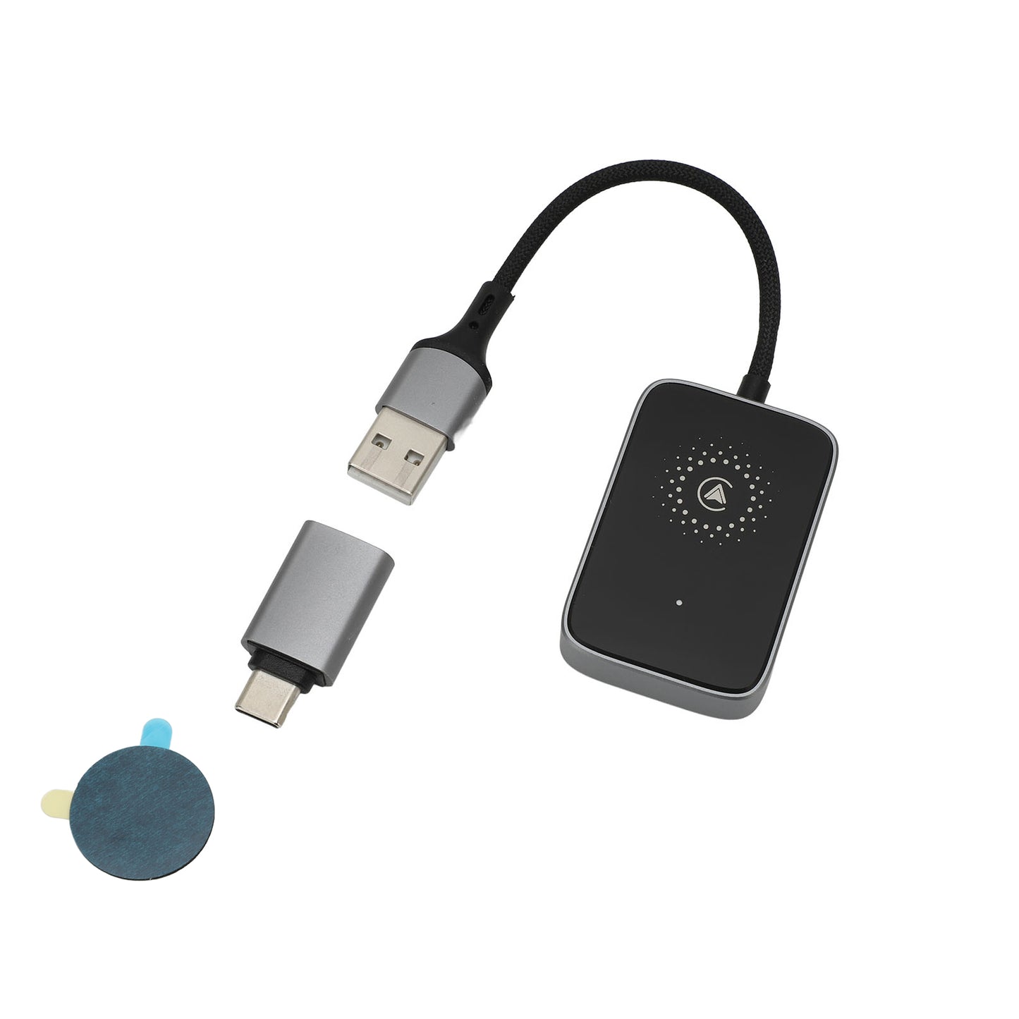 Wireless For Carplay Adapter 2 In 1 Converter Box Converts Wired To Wireless Stable Connection Plug And Play Dongle For Car