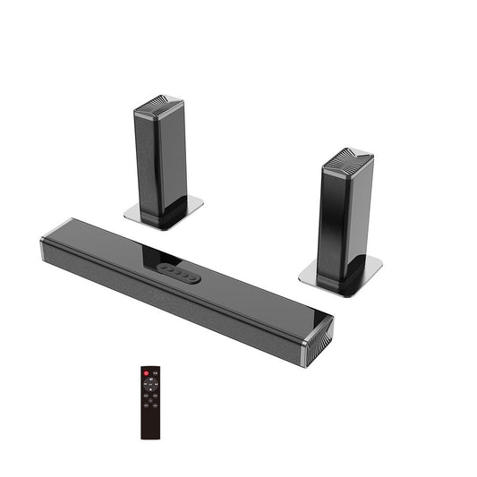 3 in 1 Detachable Sound Bar for TV, 100W Split Soundbars Bluetooth 5.0 Surround Sound System for TV Home Audio 36" Soundbar Speaker, ARC/Optical/AUX Connection & Remote, 6 EQ Modes, Wall Mount