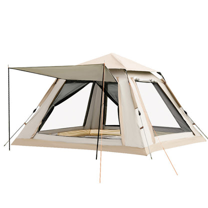Pop Up Tents for Camping, 2/3/4 Person Camping Tents with Quick Setup Folding Pop Up Tent | Backpacking Tent for Hiking, Travel, or Beach | Inflatable Tents for Camping | Waterproof Tent for Beach