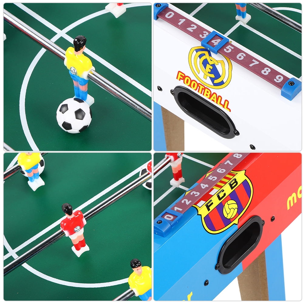 Eotvia Foosball Table for Kids, Home Arcade Table Soccer Game Table, Air Hockey Table Pool Table Game Table for Home Game Room, Foosball Game Table Foosball Soccer Table, 27.6" x 14.2" x 24"