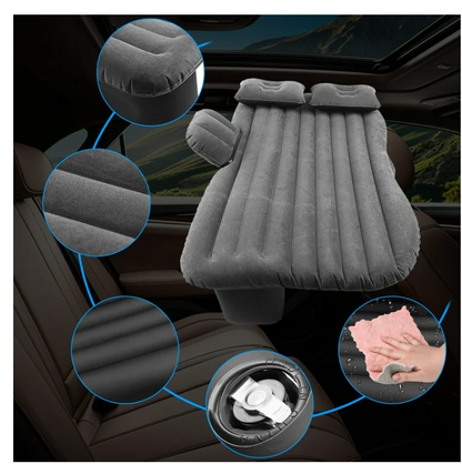 Car Mattress, 85cm Portable Travel Camping Inflatable Air Mattress, for Travel Bed Home Outdoor Camping