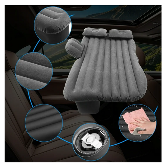 Car Mattress, 85cm Portable Travel Camping Inflatable Air Mattress, for Travel Bed Home Outdoor Camping