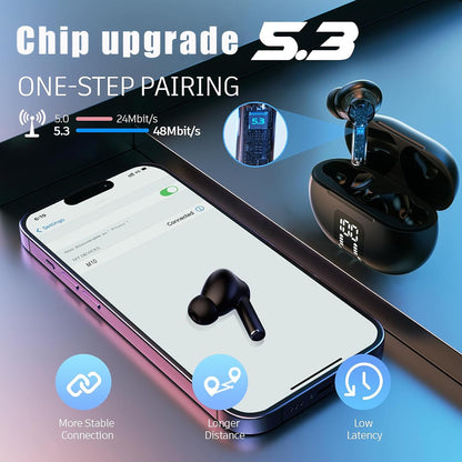 Language Translator Earbuds Voice Translation for Travel Business Learning Gaming Sports