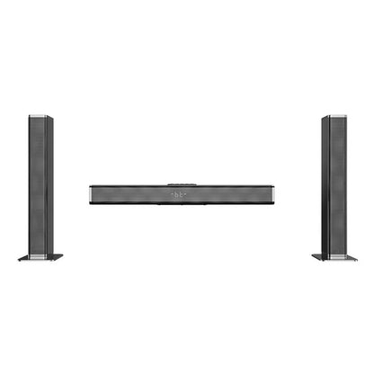 3 in 1 Detachable Sound Bar for TV, 100W Split Soundbars Bluetooth 5.0 Surround Sound System for TV Home Audio 36" Soundbar Speaker, ARC/Optical/AUX Connection & Remote, 6 EQ Modes, Wall Mount