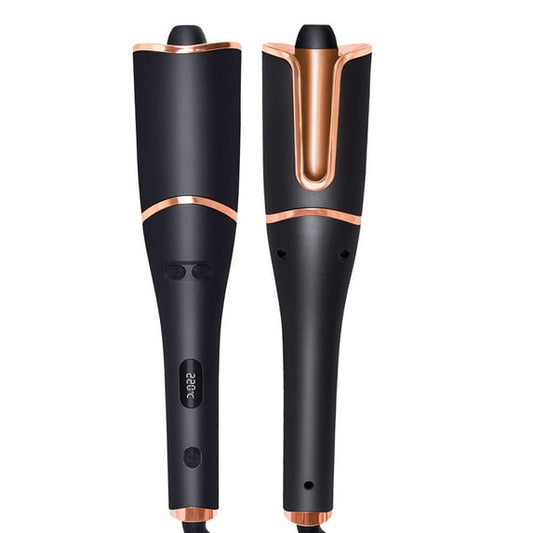 Auto Hair Curler, Automatic Curling Iron, Effortless Curls & Waves, 6 Temperature Setting Beach Waves Curling Wand Portable Hair Curler