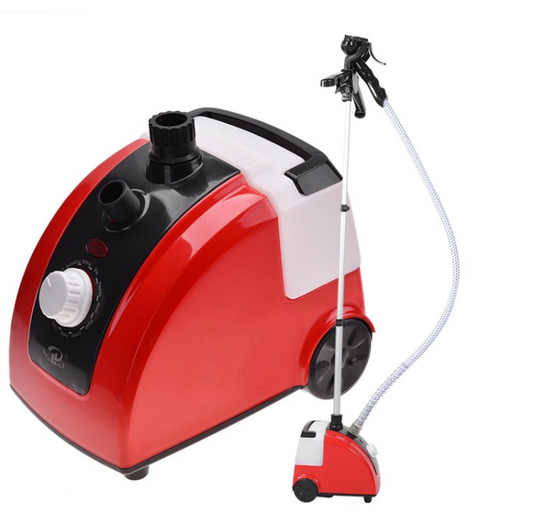 Fyydes Standing Steamer with Garment Hanger 0.5-Gallon Water Tank with Fabric Brush and Wheels