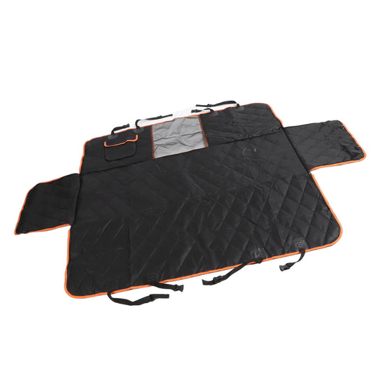 Dog Backseat Extender, Side Flip Dog Car Seat Cover Waterproof Anti Slip Bottom For Car
