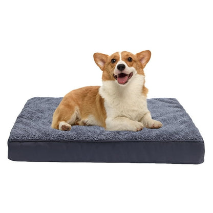 Dog Bed Washable Comfortable Dog Crate Pad Waterproof Non Slip Kennel Mat S Size, 30"x20'', 27.55lb Load Bearing
