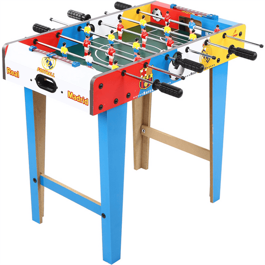 Eotvia Foosball Table for Kids, Home Arcade Table Soccer Game Table, Air Hockey Table Pool Table Game Table for Home Game Room, Foosball Game Table Foosball Soccer Table, 27.6" x 14.2" x 24"
