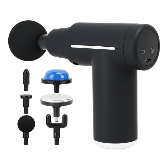 Massage Gun with Heat and Cool Head, Deep Tissue Back Massage 49dB Quiet Percussion Massager Soreness Relief for Adults, Athletes
