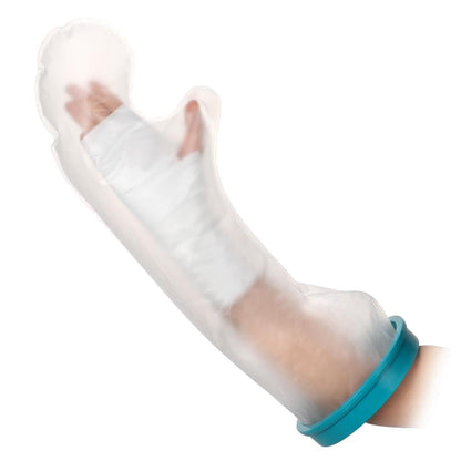 Mgaxyff Arm Cast Protector for Shower Bath, Waterproof and Reusable Bandage Cover Keeps Casts Dressing,cast cover