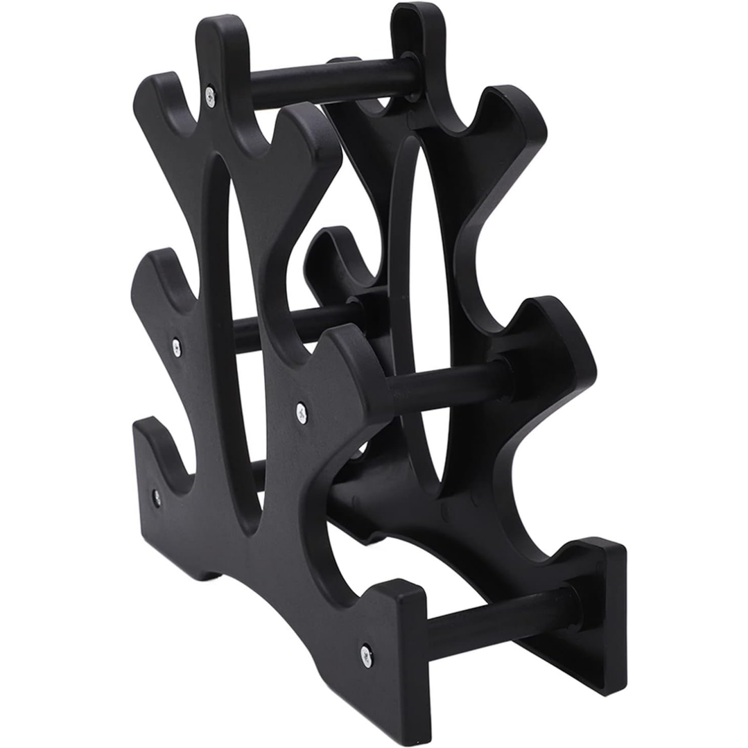 Dumbbell Rack Dumbbell Stand 3 Tier Dumbbell Rack Weight Rack Triangular Dumbbell Rack Stand 3 Tier Weight Hoder 23x22.5x8.5cm For Home Gym Exercise