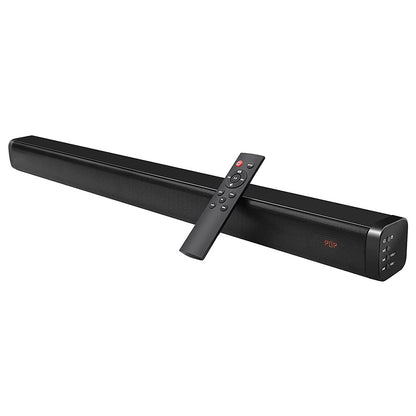 Sound Bar for TV, 40W TV Speaker Soundbar 30 inch Surround Sound System with ARC, Optical, AUX and Remote, Bluetooth 5.0 Stereo Sound for Home Theater PC Gaming Projectors, Wall Mountable
