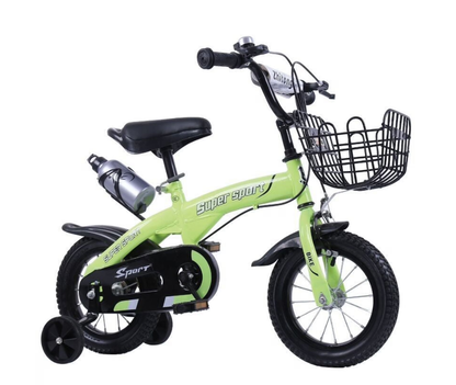 Kids Bike, 12inch Toddlers Bike Flexible Handlebar  For 3-10 Years Old Children