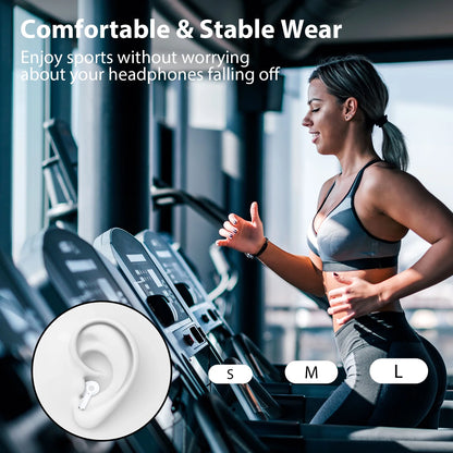 Wireless Earbuds Language Translator Earbuds Support 100+ Languages, LED Power Display Bluetooth Headphones with Touch Control Fit for IOS & Android for Music Calling Gaming Sports