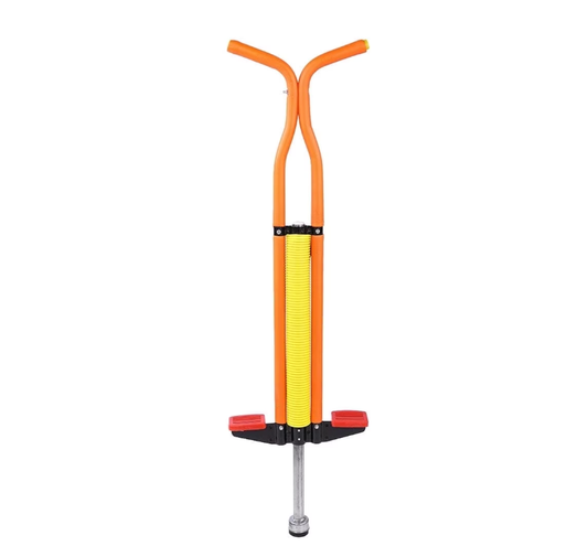 Pogo Stick for Kids, Outdoor Toys for Boys, Jumper Toys, Outside Toys for Kids, Pogo Stick for Boys Girls Teens Age 9 and Up, Rider Weight 80 to 160 lbs, Unisex, Yellow/Orange