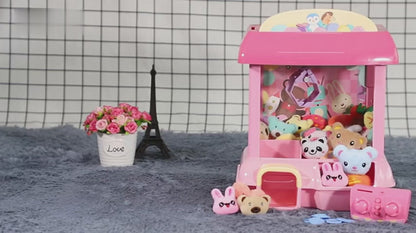 Automatic Claw Machine, Vending Prize Machine Dispenser with LED Light & Adjustable Sound,Christmas Birthday Gift for Boys Girls Age 3+ Exercise Hand-Brain