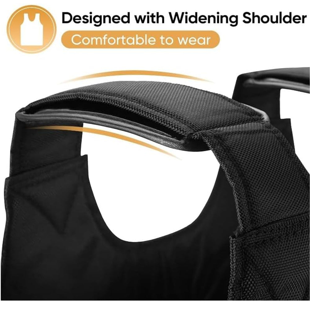 Adjustable Weighted Vest, 0-110 lbs Weighted Vest for Men Workout, Fitness Weighted Vest Running Vest for Men Women, Strength Training Workout Equipment for Training Running Jogging Cardio Walking